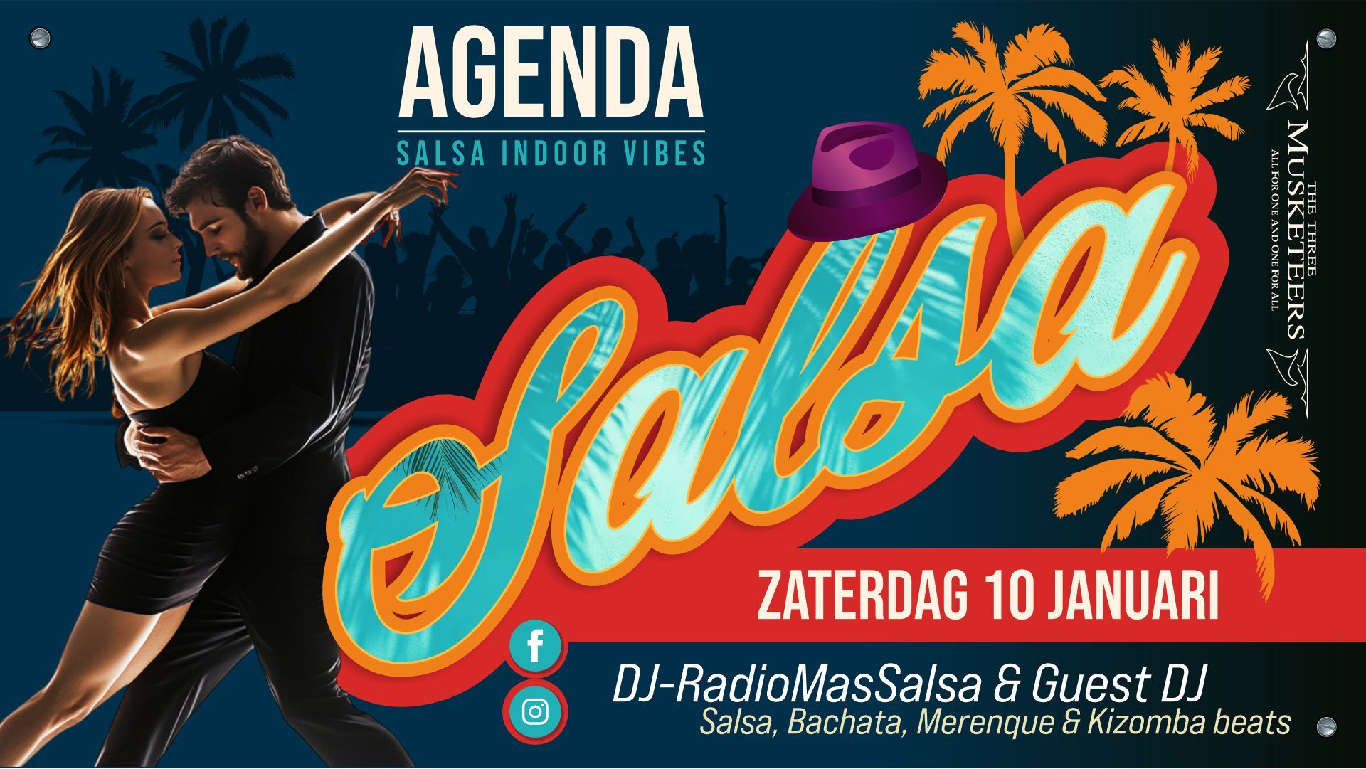 The Three Musketeers salsa