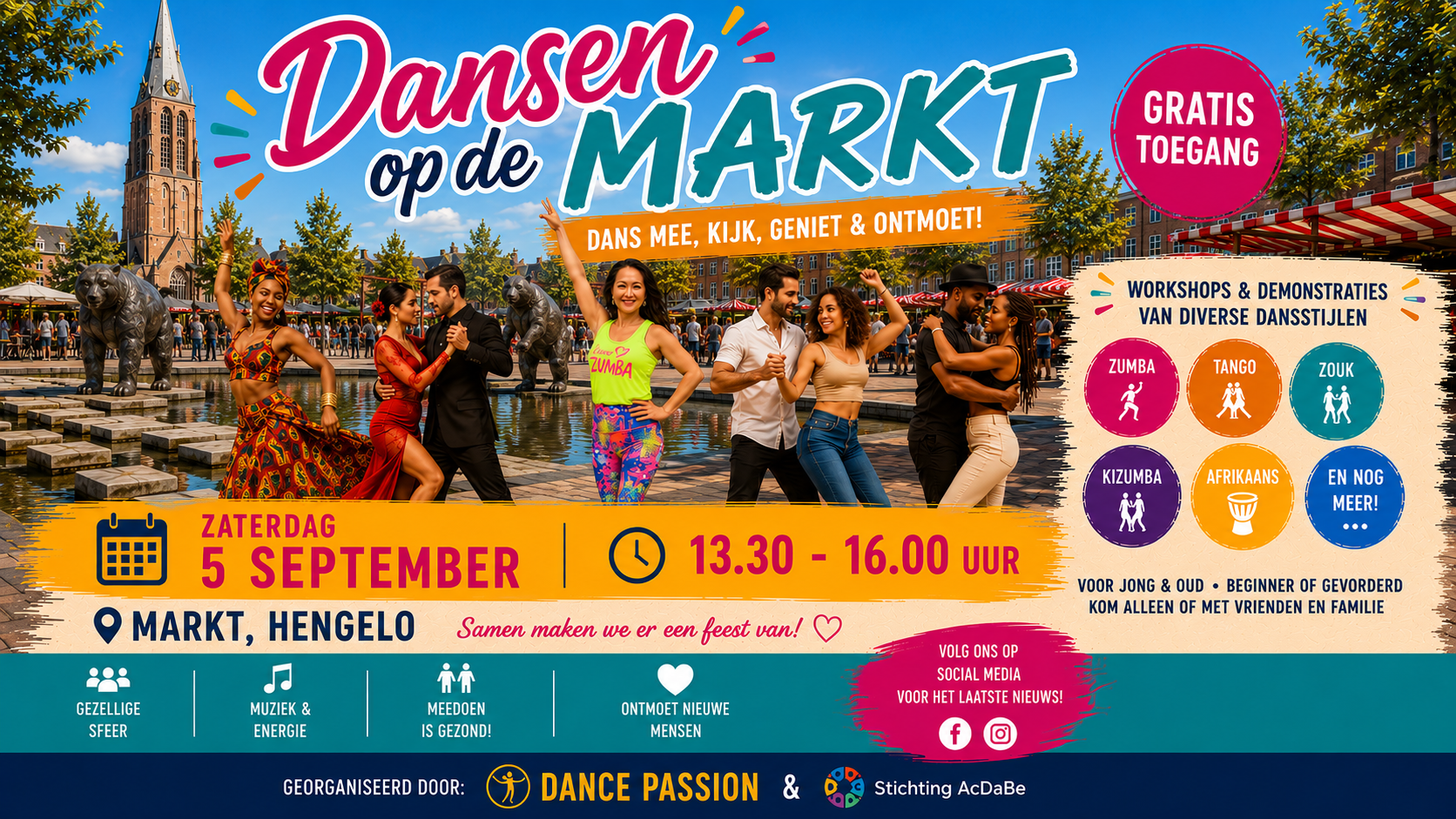 Dansen op de Markt 5 september 2026