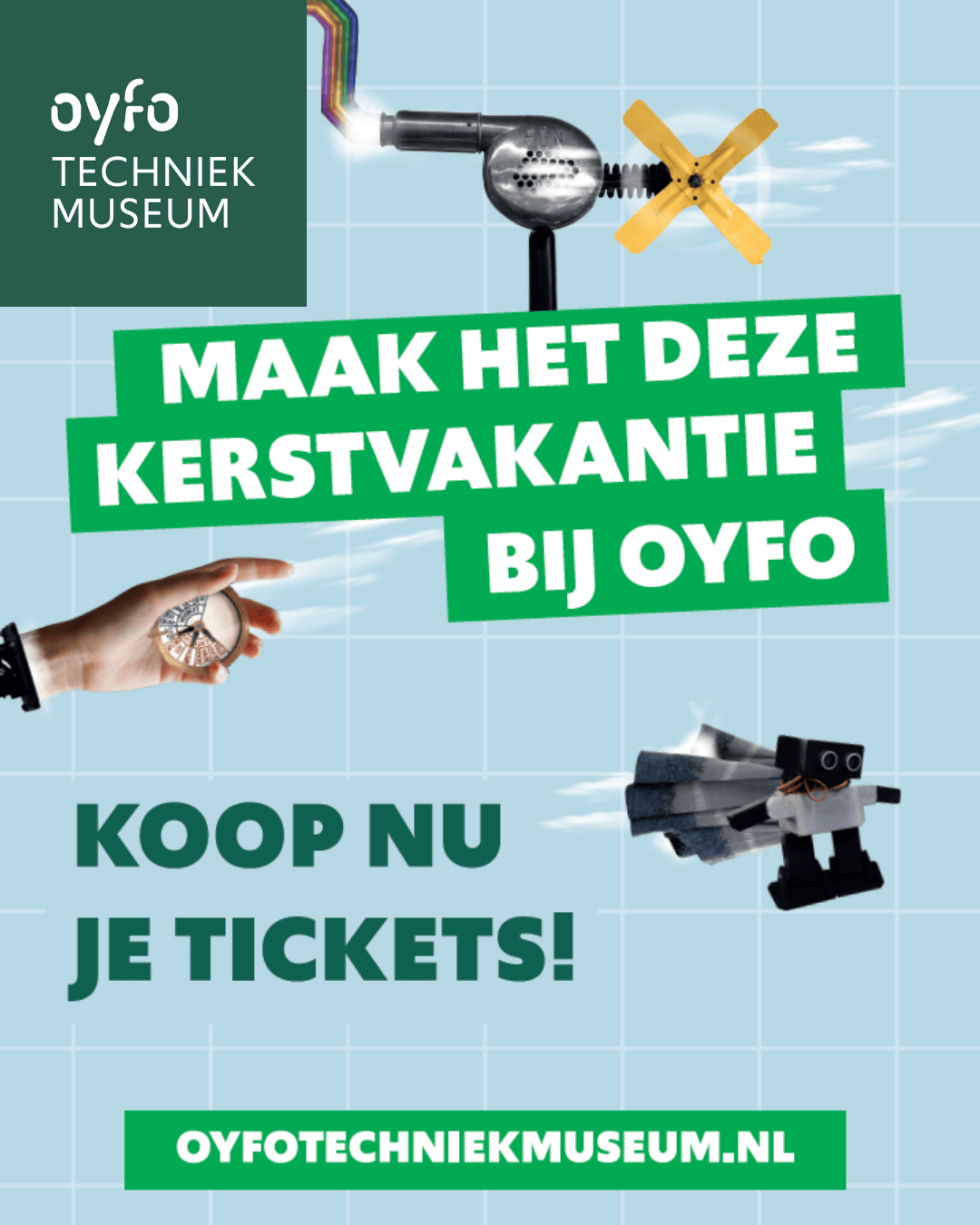 Maak 't deze kerstvakantie bij Oyfo