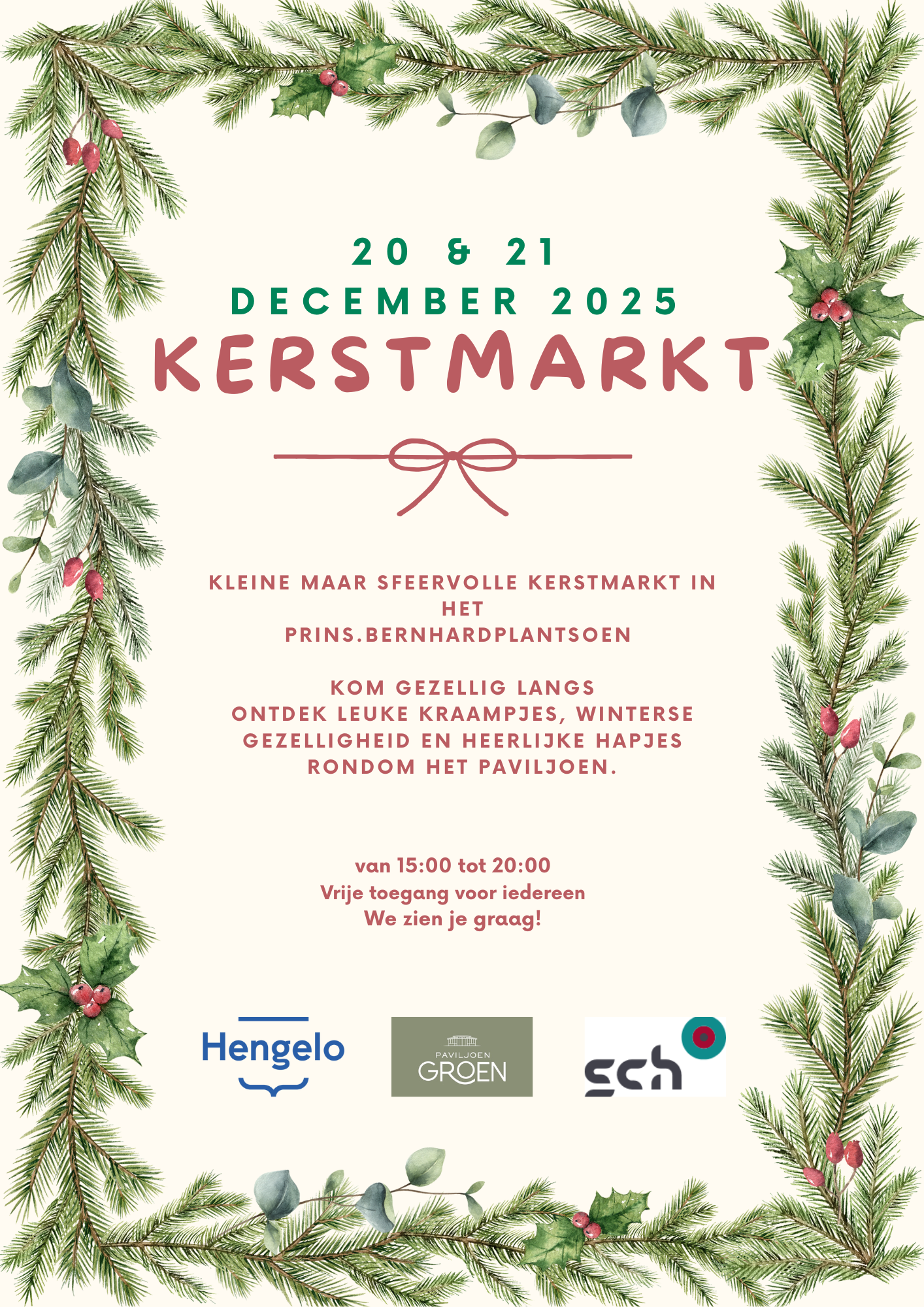 Kerstmarkt Prins Bernhardplantsoen