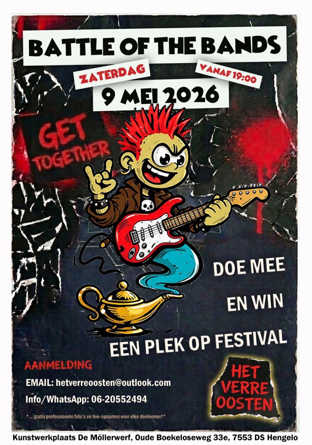 Battle of the Bands - kunstwerkplaats De Möllerwerf