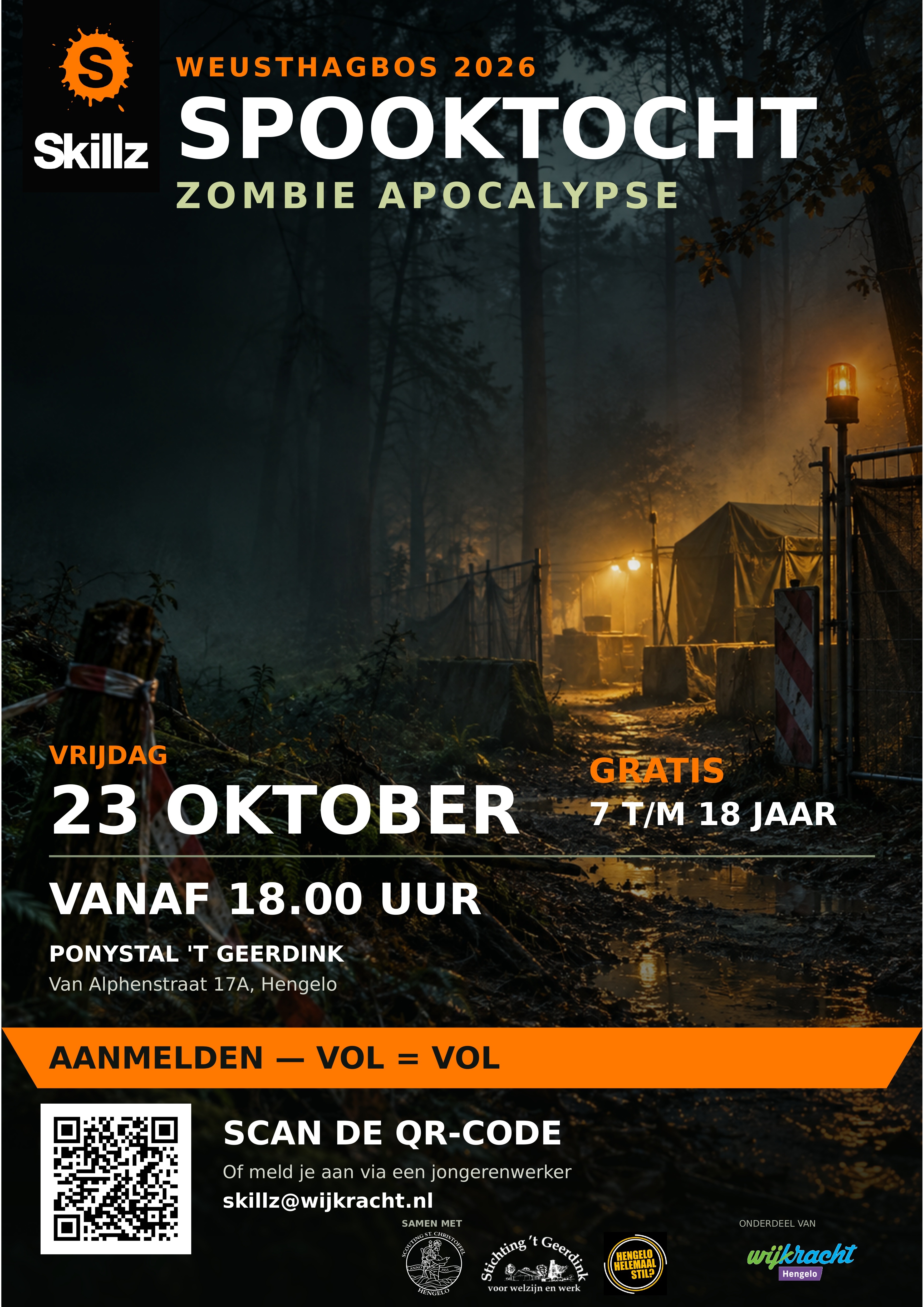 Spooktocht Weusthagbos