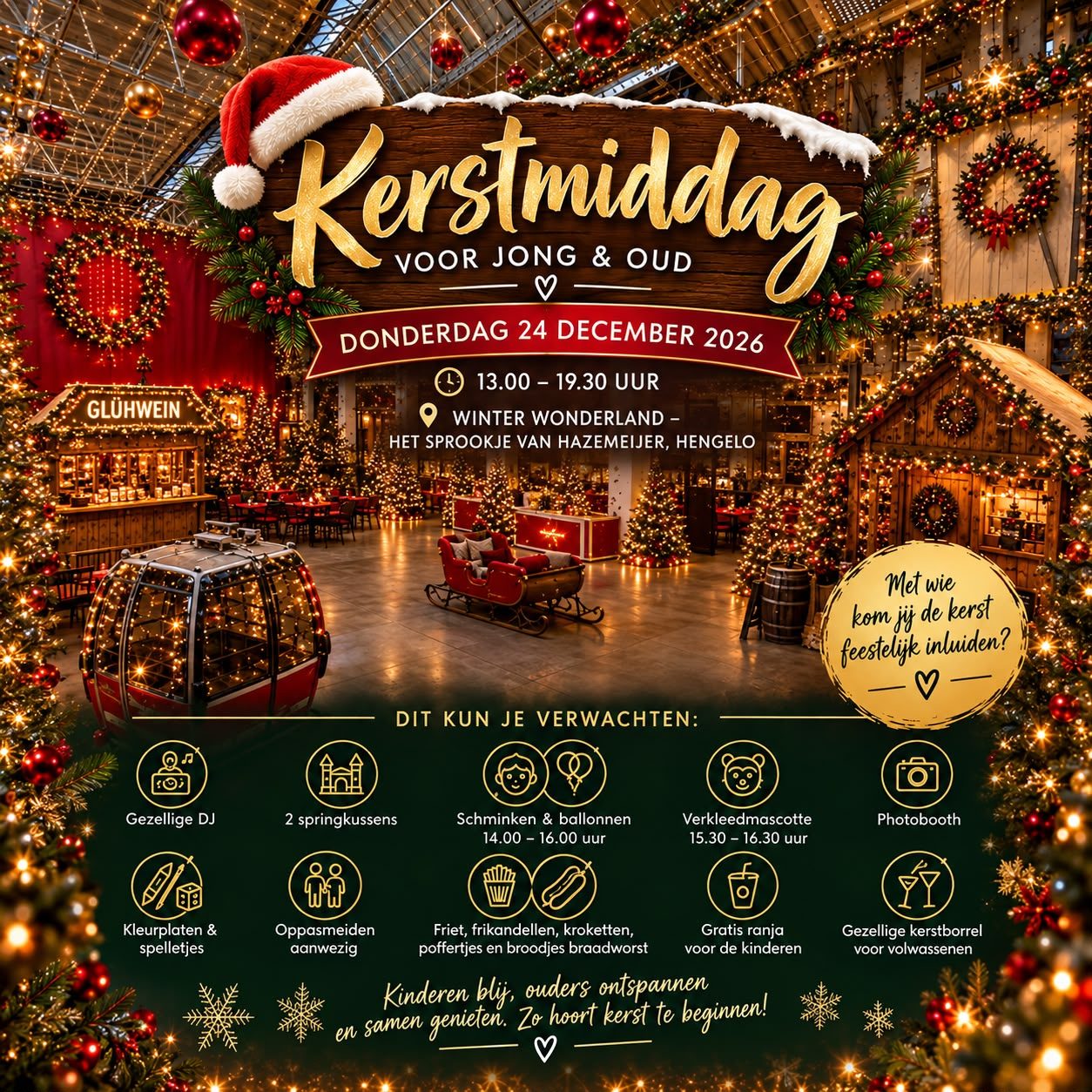 kerstmiddag bij lust