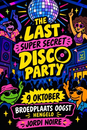 discoparty oogst