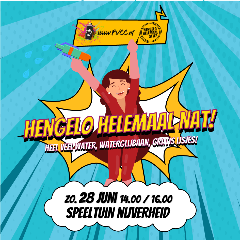 Hengelo helemaal nat!