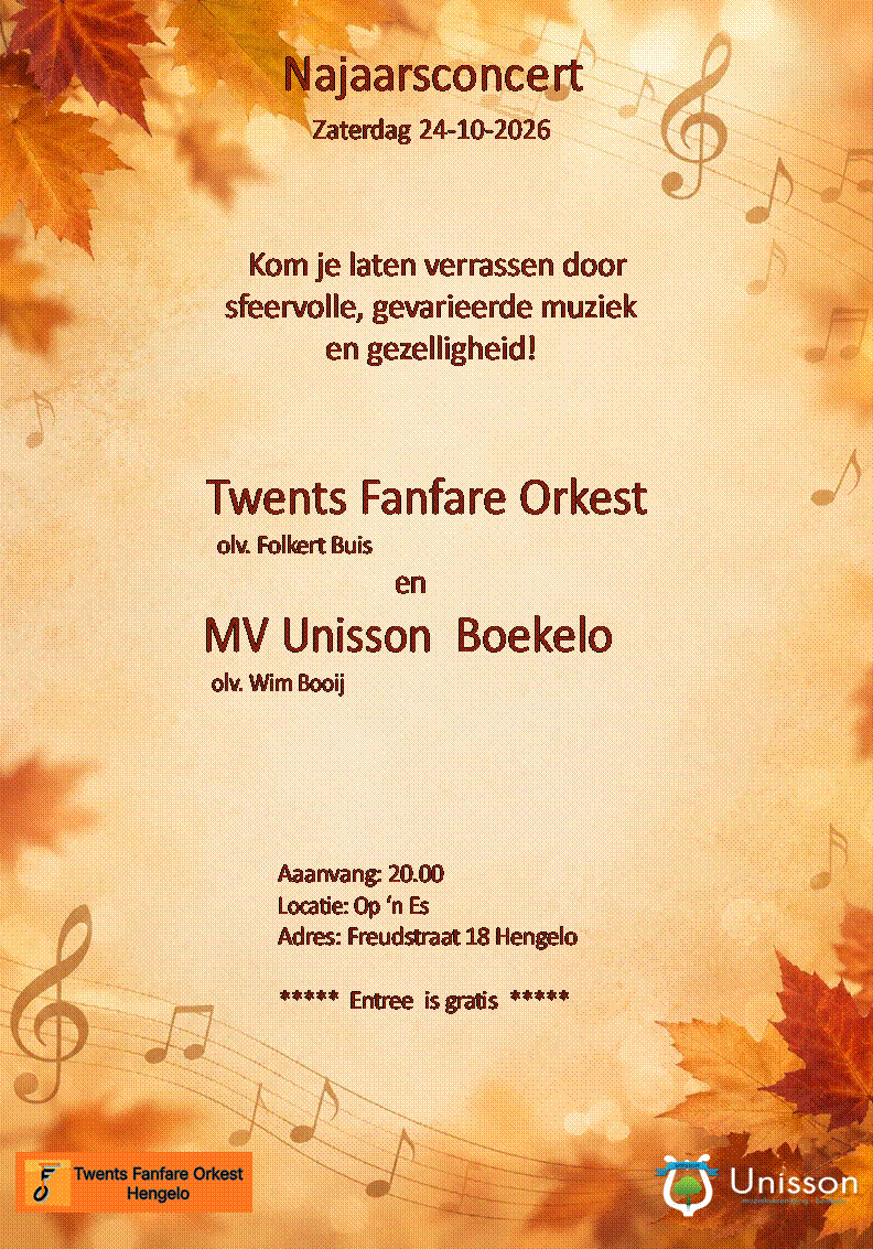 Fanfare ontmoet Harmonie