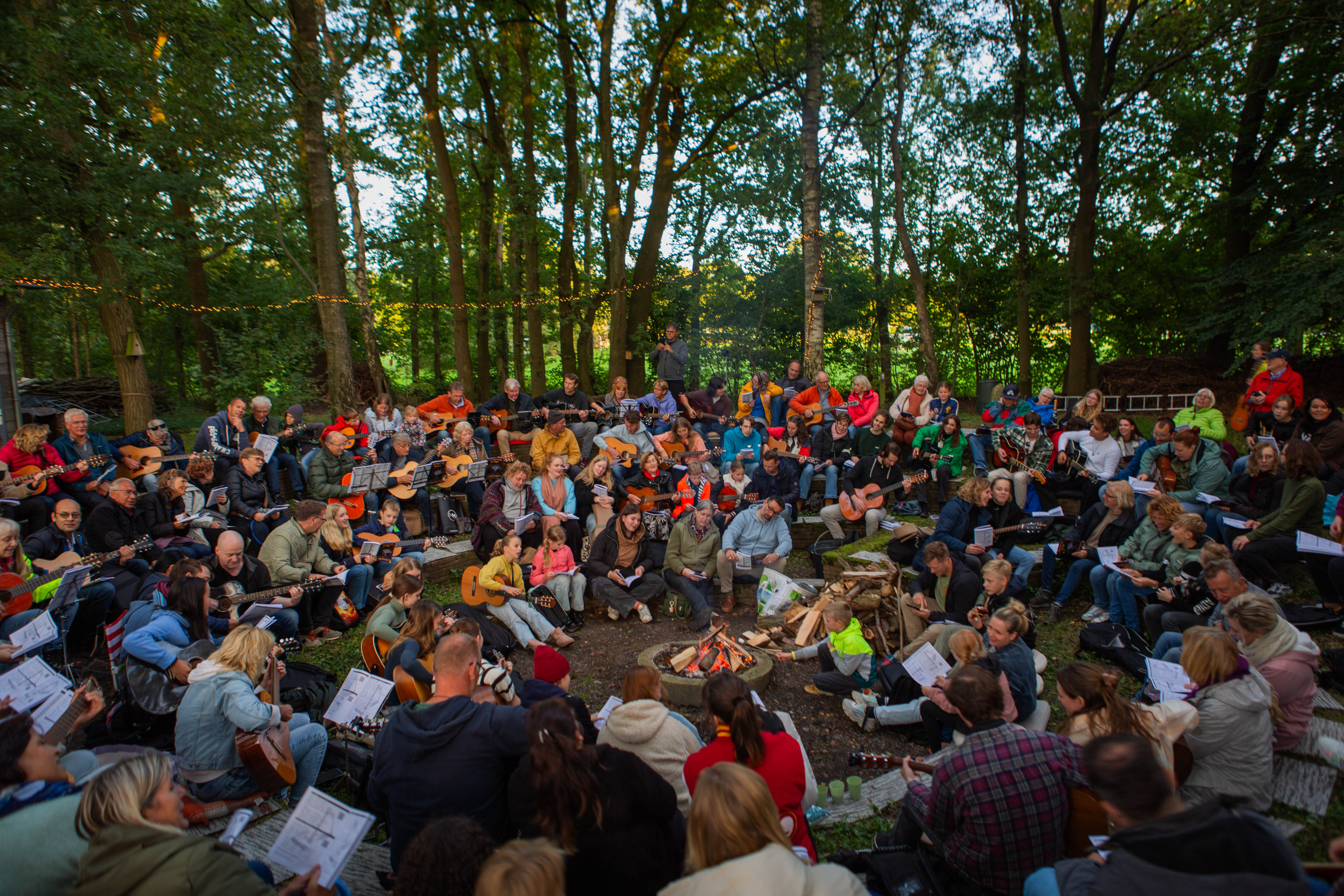 Kampvuuravond Frank Meijer