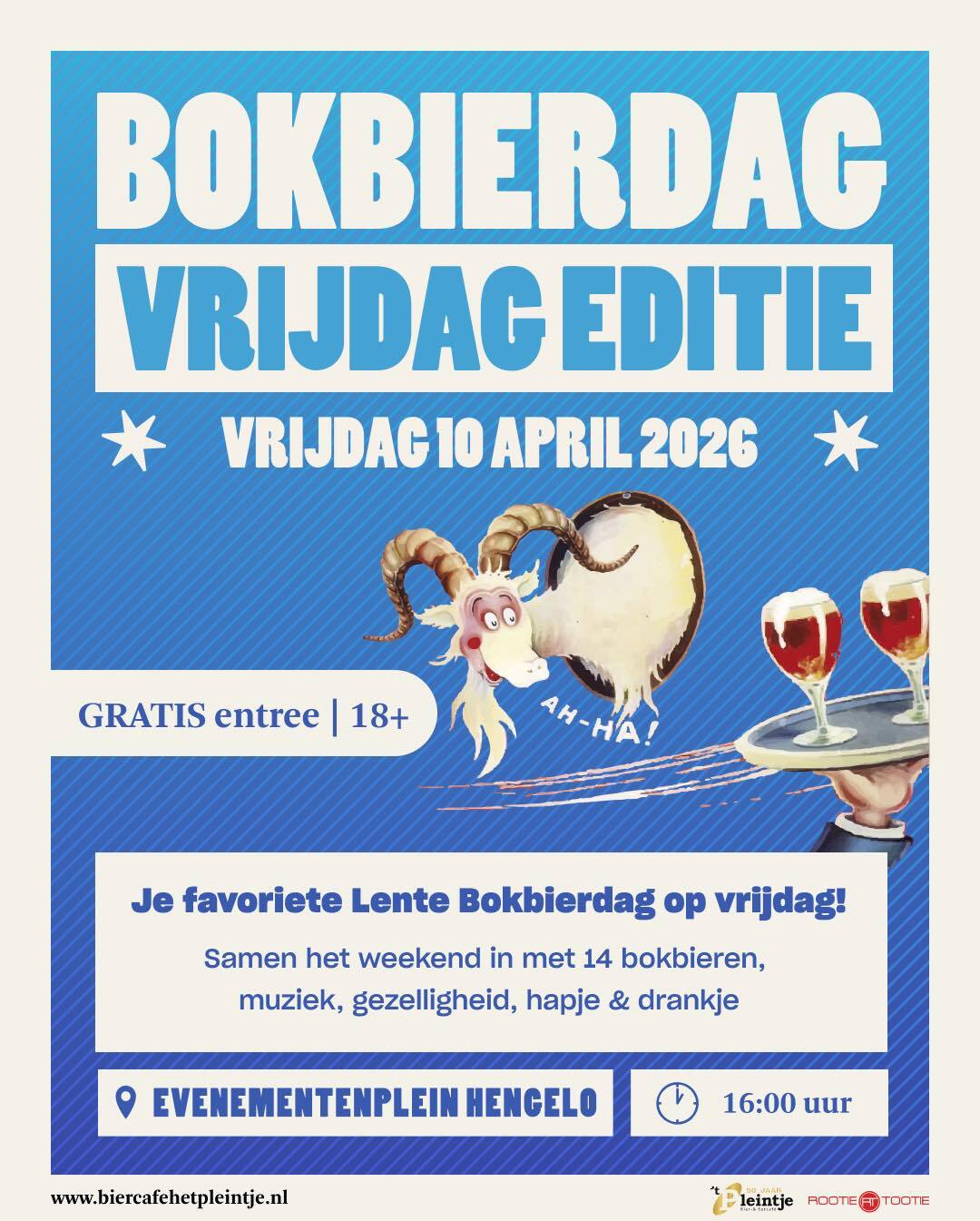 Lentebok vrijdag