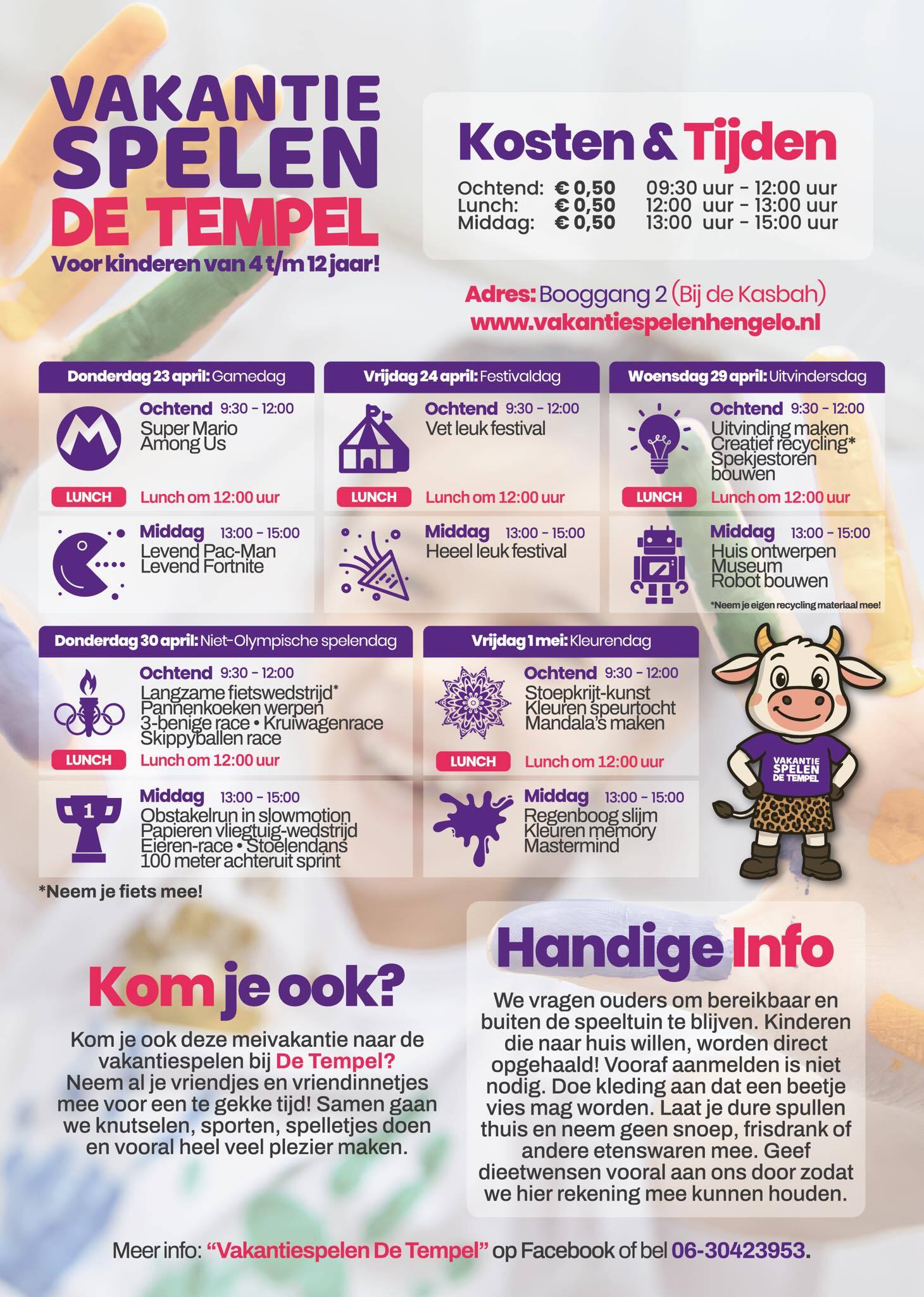 Vakantiespelen de Tempel 2026