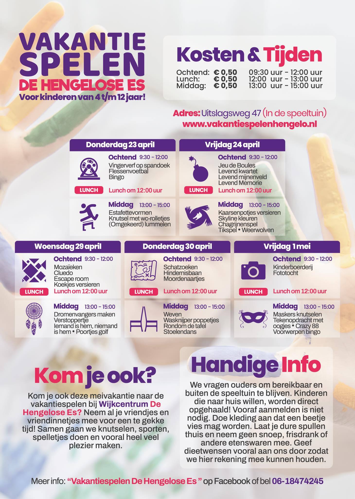 Vakantiespelen hengelose es 2026