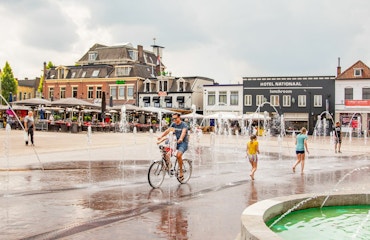 Fonteinen evenementenplein Hengelo