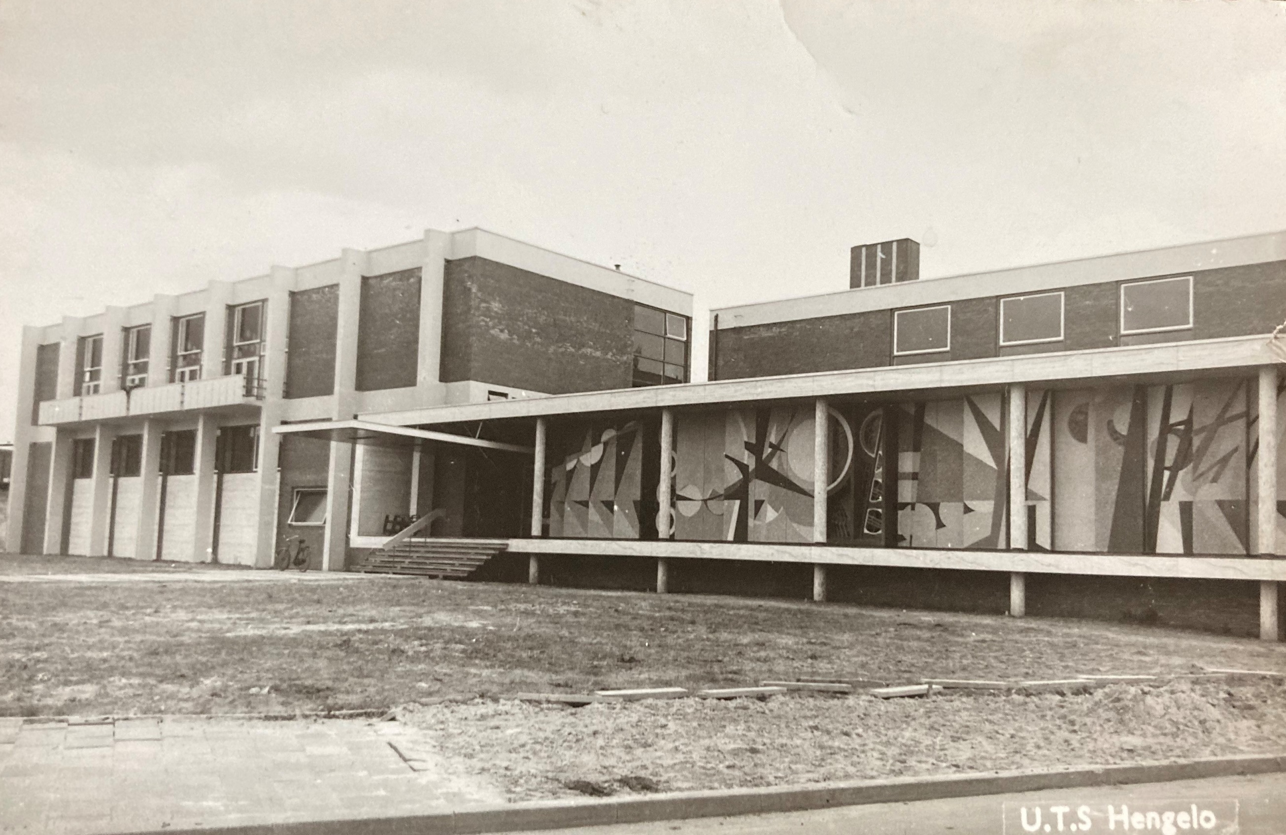 Historische foto Hofstede MTS in Hart van Zuid Hengelo